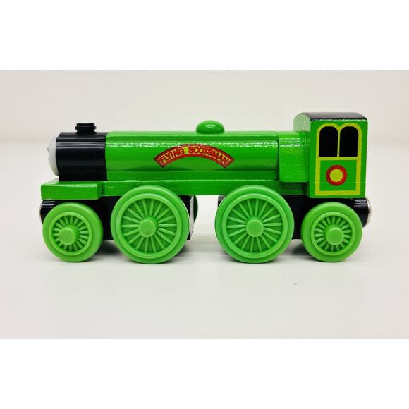 Thomas Wooden Railway Flying Scotsman Engine Tenders Character Card & Box LN - Picture 4 of 16